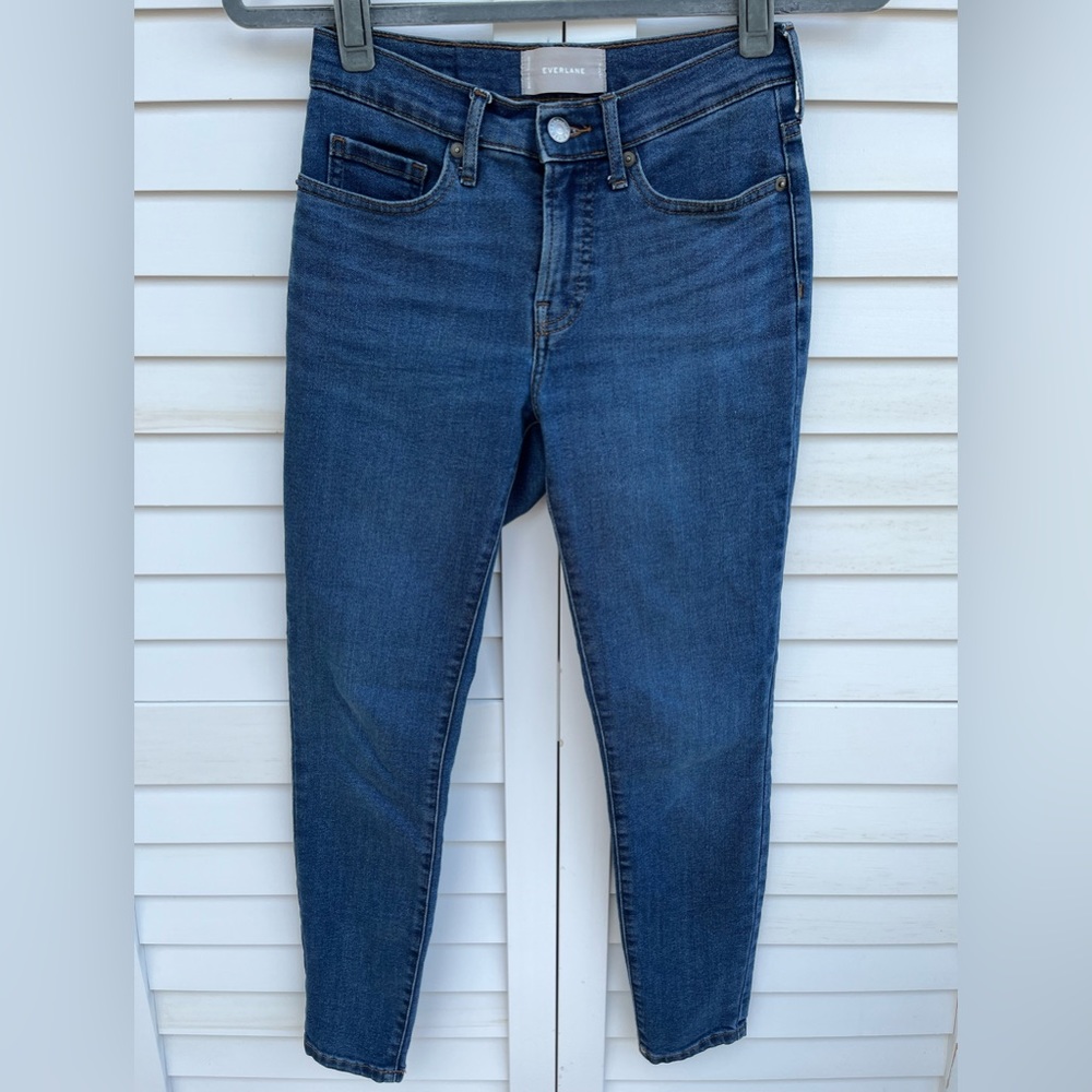 Everlane Mid Rise Ankle Skinny Jeans Size 25